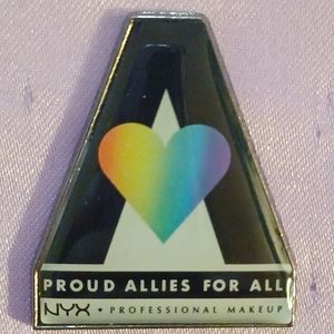 Free with Any Purchase | Nyx Proud Allies Enamel Pin
